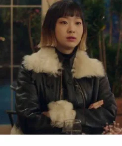 Itaewon Class Kim Da-Mi Leather Jacket