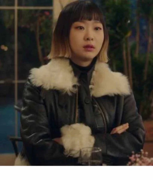 Itaewon Class Kim Da-Mi Leather Jacket