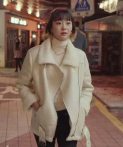 Itaewon Class Kim Da-Mi Fur Jacket