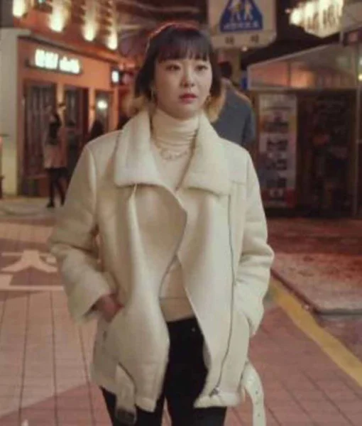 Itaewon Class Kim Da-Mi Fur Jacket