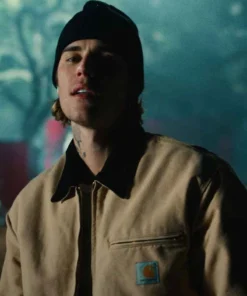 Justin Bieber Hold On Suede Leather Jacket