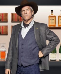 Kingsman The Golden Circle Agent Champagne Grey Blazer