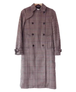 Lucifer Season 5 Chloe Decker Checked Coat