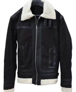Mens Hemskin Shearling Leather Jacket