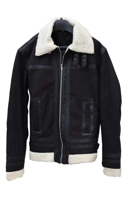 Mens Hemskin Shearling Leather Jacket