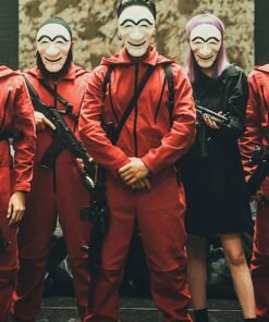 Money Heist Korea Red Jumpsuit