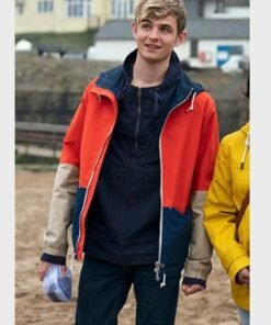 Alex Rider S02 Otto Farrant Orange Jacket