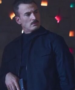 The Gray Man 2022 Lloyd Hansen Black Jacket