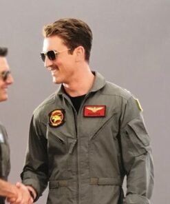 Top Gun Maverick 2022 Miles Teller Green Jacket