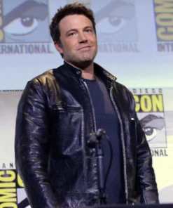Zack Snyders Justice League Ben Affleck Leather Jacket