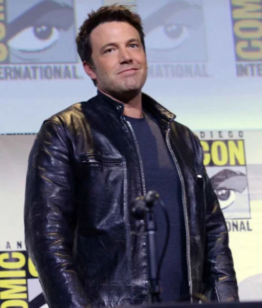 Zack Snyders Justice League Ben Affleck Leather Jacket