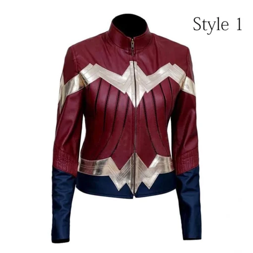 Wonder Woman Casual Leather Jacket