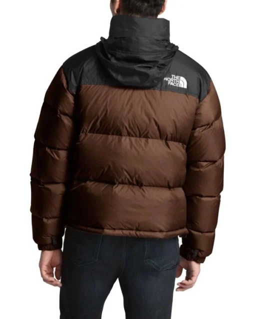 Brown North Face Puffer Jacket