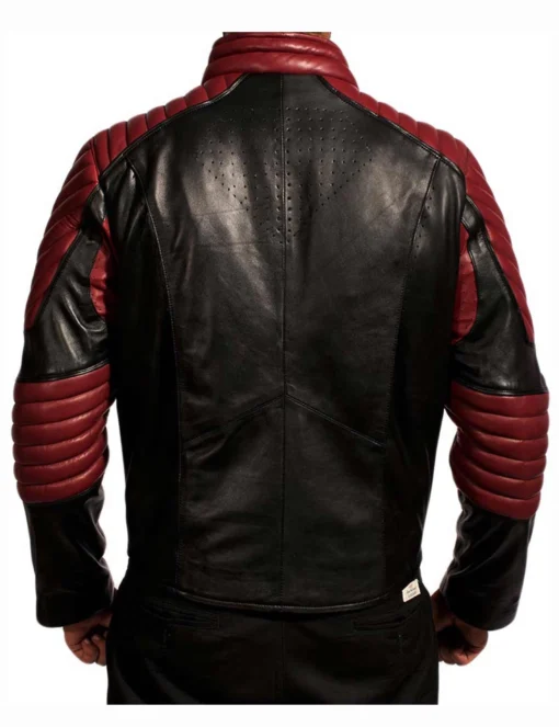 Superman Black and Maroon Jacket