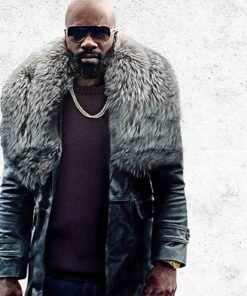 Black and Blue Darius Coat