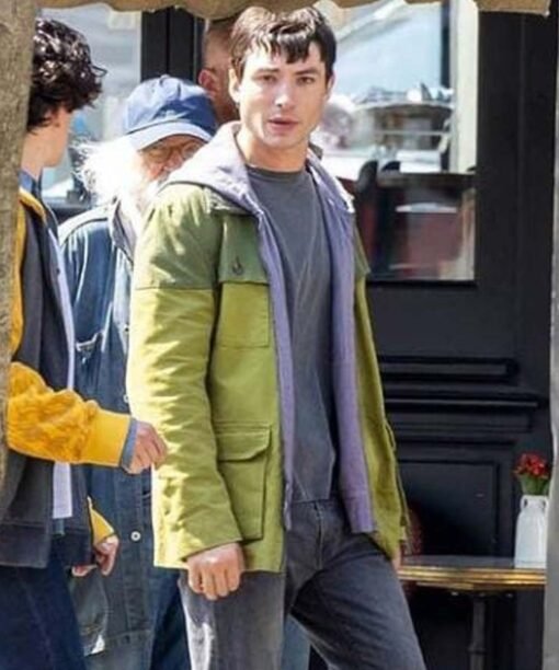 The Flash 2022 Barry Allen Green Jacket