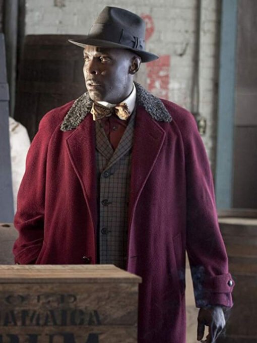 Boardwalk Empire Chalky White Wool Coat