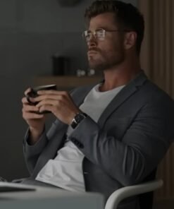 Chris Hemsworth Escape From Spiderhead 2022 Blazer