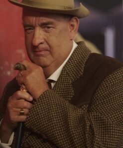 Elvis 2022 Colonel Tom Parker Plaid Coat