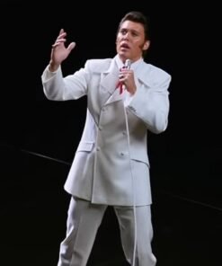 Elvis Presley Austin Butler White Coat