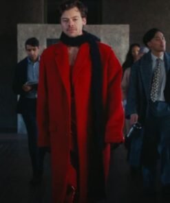 Harry Styles Red Coat