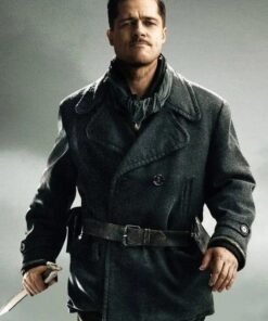 Inglourious Basterds Brad Pitt Peacoat