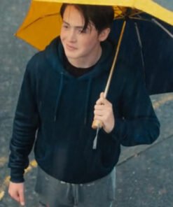 Heartstopper 2022 Kit Connor Blue Hoodie