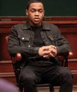 Power Book II Ghost Tariq St Patrick Black Jacket