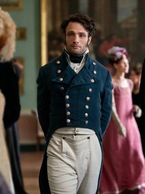 Persuasion 2022 Captain Frederick Wentworth TailCoat