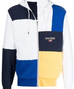 Polo Ralph Lauren Patchwork-Effect Track Jacket