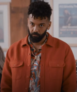 Shrill Season 3 Ian Owens Amadi Orange Jacket
