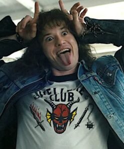 Stranger Things Season 4 Eddie Munson Denim Jacket