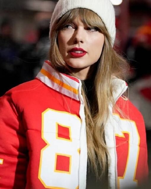 Taylor Swift Kelce 87 Puffer Jacket