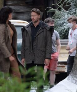 The Noel Diary Justin Hartley Parka Jacket