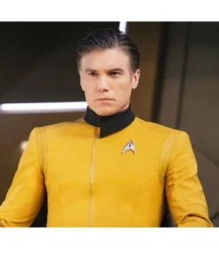 Star Trek Discovery 2 Captain Christopher Pike Cotton Jacket