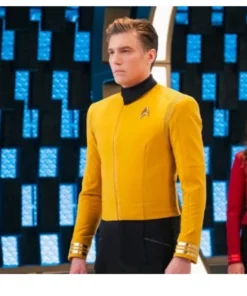 Star Trek Discovery 2 Captain Christopher Pike Cotton Jacket