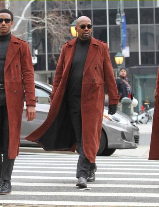 Samuel L Jackson John Shaft Coat