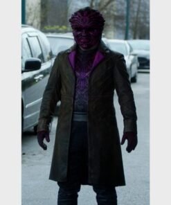 The Flash S07 Psych Leather Coat