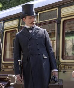 Enola Holmes Mycroft Holmes Black Coat