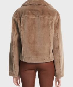 Gossip Girl Luna La Faux Fur Trucker Jacket