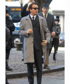 Halston 2021 Ewan McGregor Checkered Coat