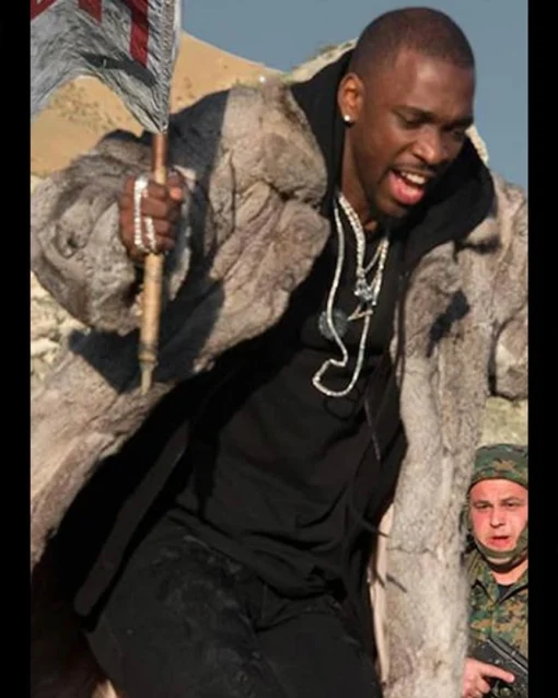 How To Fake A War Jay Pharoah Shearling Coat