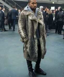Kanye West Fur Coat