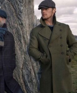 Men in Kilts Sam Heughan Green Coat