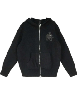Cross Zip Up Hoodie