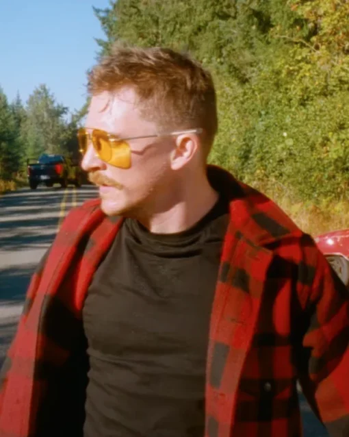 Kyle Gallner Plaid Jacket