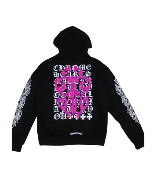 Pink Dagger Pullover Hoodie