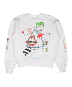 Boy Brain Wave Crewneck Sweater
