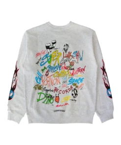 Boy Brain Wave Crewneck Sweater