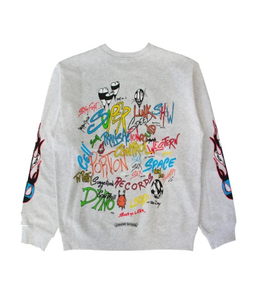 Boy Brain Wave Crewneck Sweater